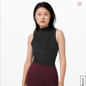 Lululemon Time to Restore Mock Neck Tank